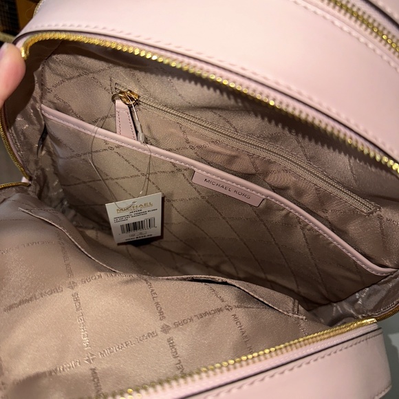 Michael Kors Jaycee Leather Backpack - New With Tags - Powder Blush main image 4
